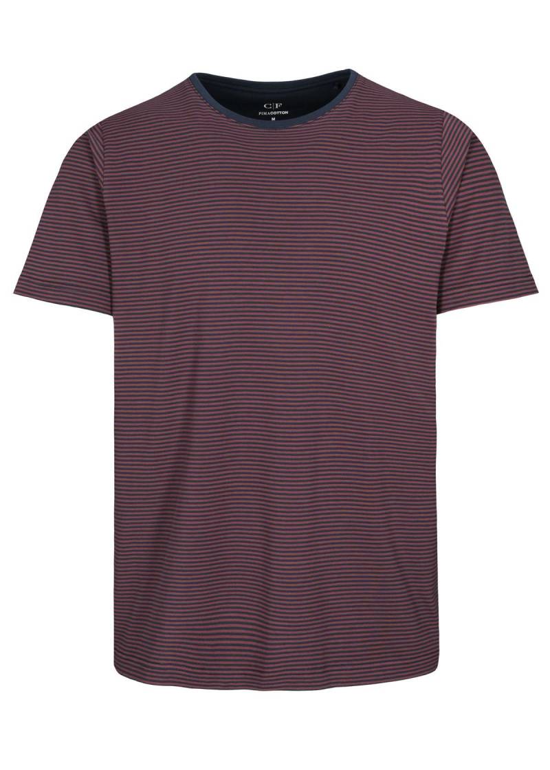 COMMANDER Finest Clothing - Rdh.-T-Shirt, 1/2 Arm ruby - Gr. - M von COMMANDER Finest Clothing