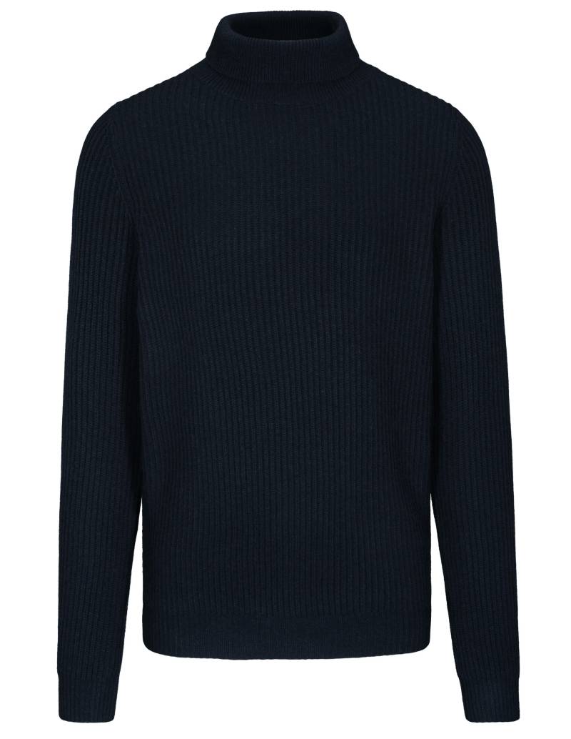 COMMANDER Finest Clothing - Rollkragen Pullover, 1/1 Arm dark navy - Gr. - M von COMMANDER Finest Clothing