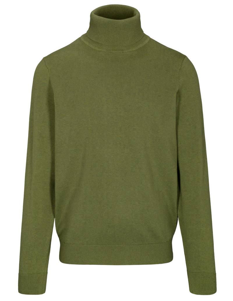 COMMANDER Finest Clothing - Rollkragen Pullover, 1/1 Arm pesto mel. - Gr. - M von COMMANDER Finest Clothing