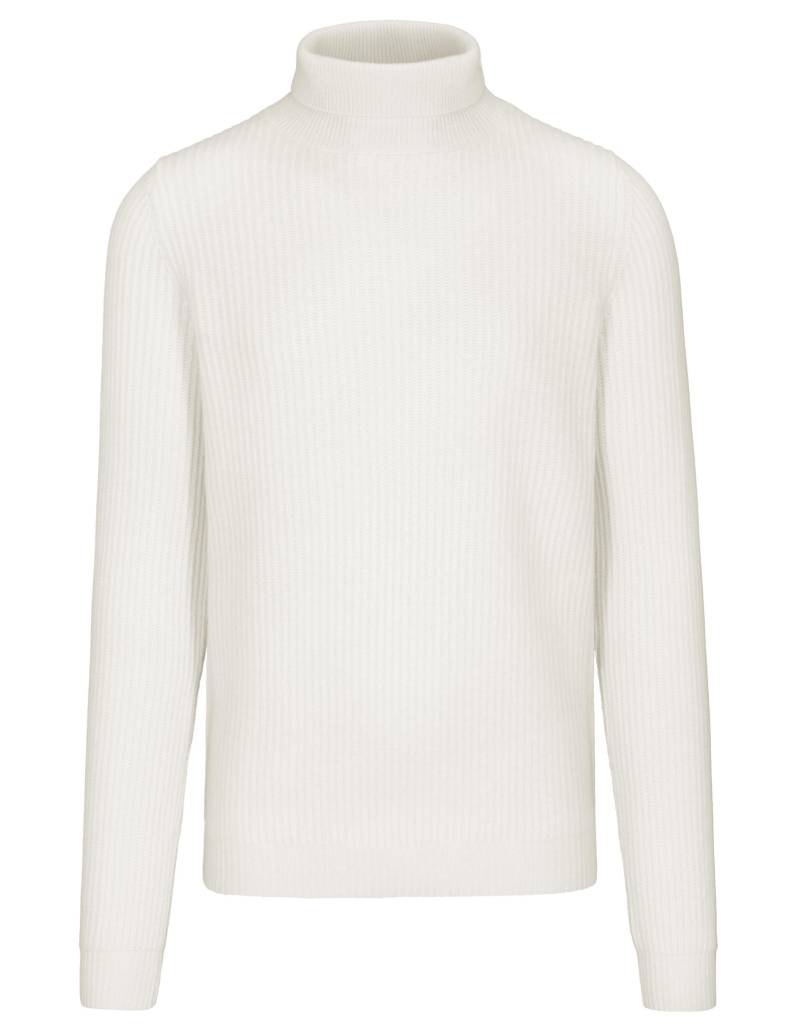 COMMANDER Finest Clothing - Rollkragen Pullover, 1/1 Arm snow white - Gr. - XL von COMMANDER Finest Clothing