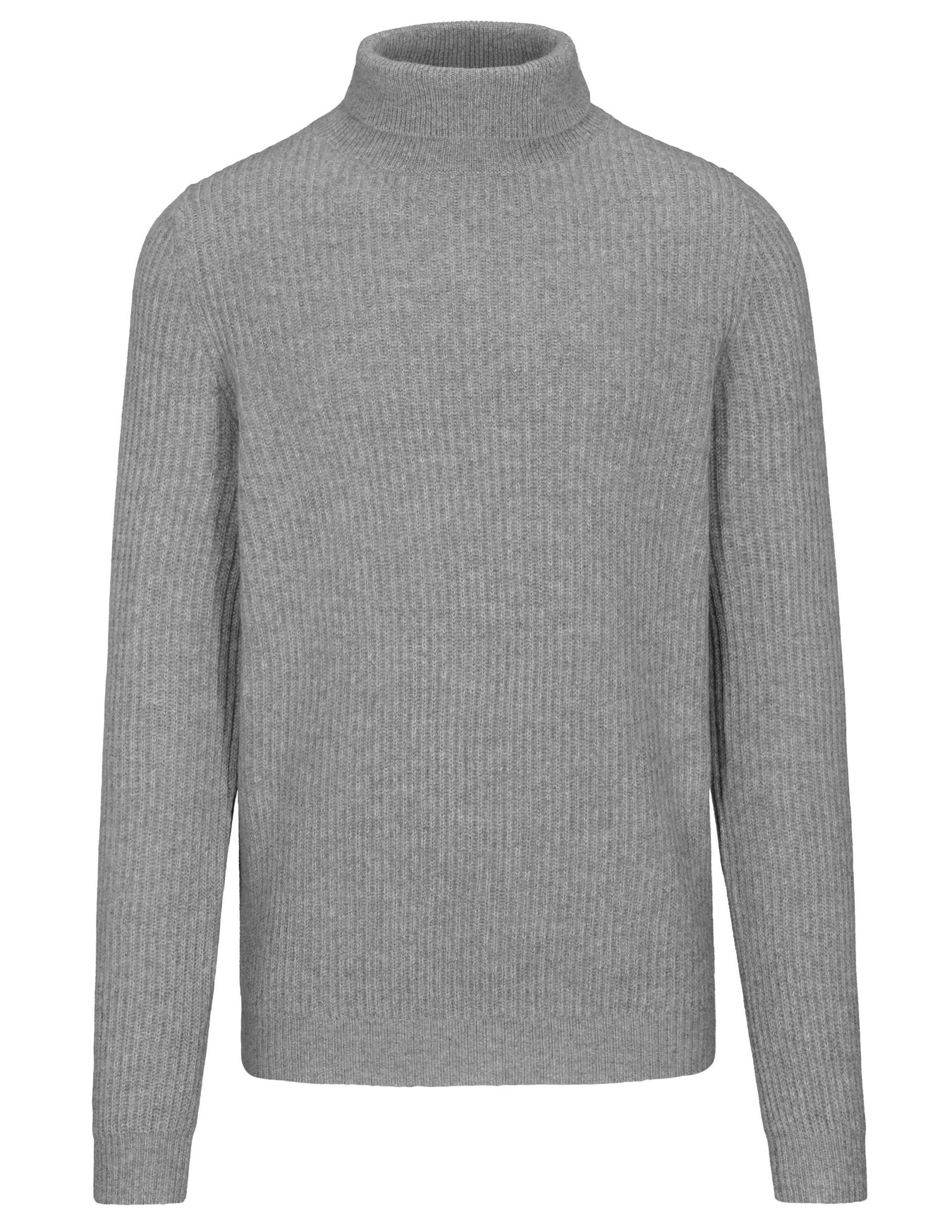 COMMANDER Finest Clothing - Rollkragen Pullover, 1/1 Arm tech grey - Gr. - M von COMMANDER Finest Clothing