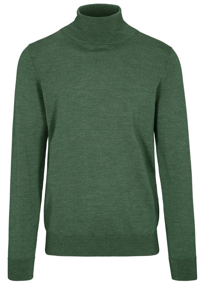 COMMANDER Finest Clothing - Rollkragen Pullover, uni dark khaki mel. - Gr. - XL von COMMANDER Finest Clothing