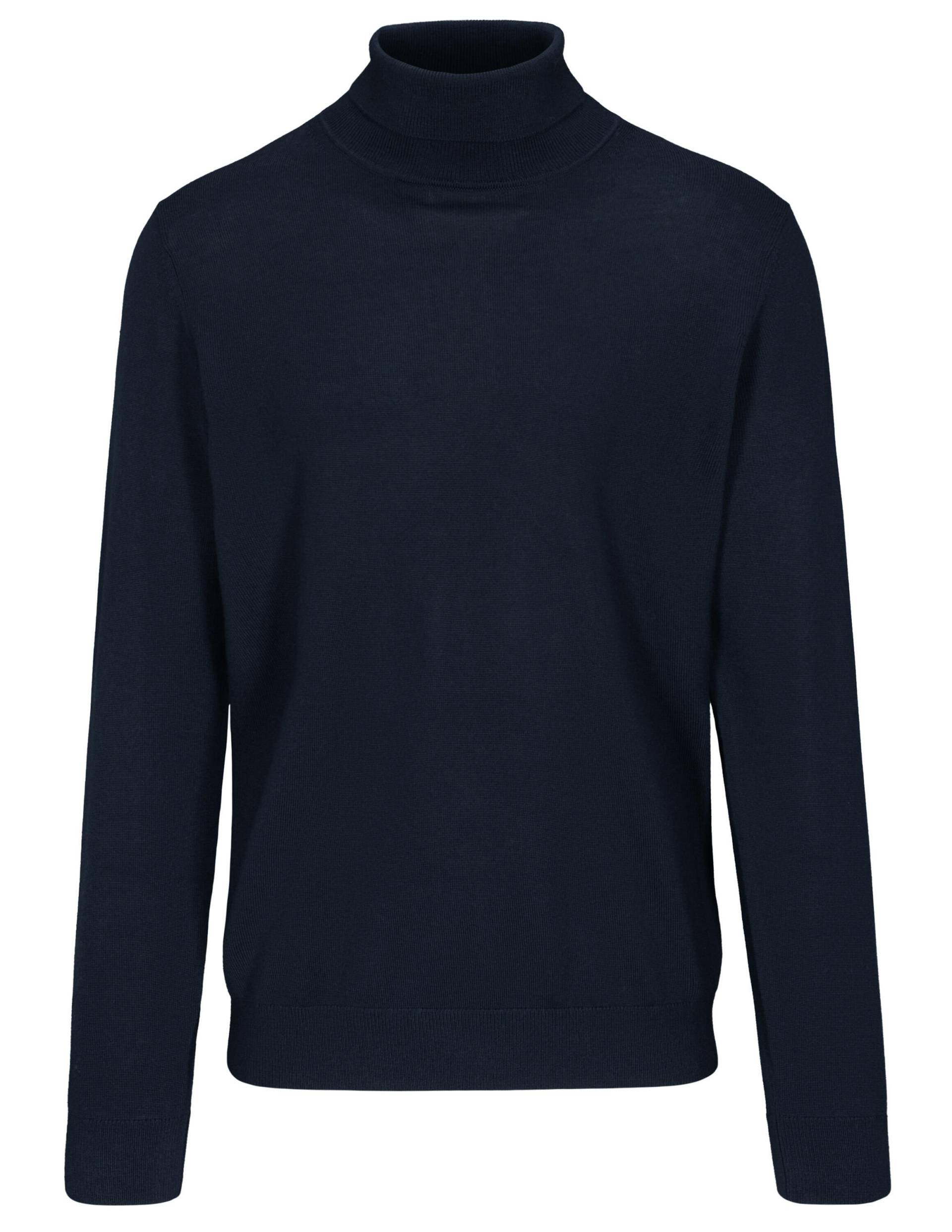 COMMANDER Finest Clothing - Rollkragen Pullover, uni dark navy - Gr. - XXL von COMMANDER Finest Clothing