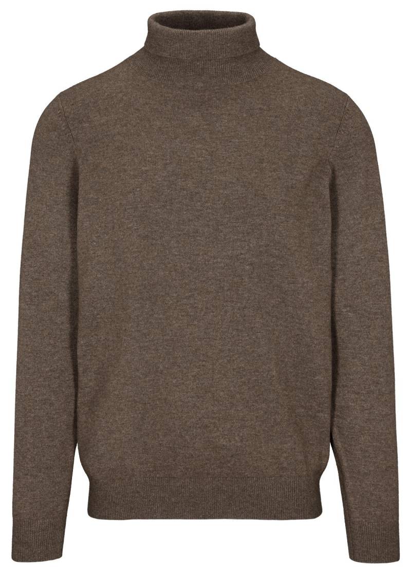 COMMANDER Finest Clothing - Rollkragen Pullover, uni nougat mel. - Gr. - 3XL von COMMANDER Finest Clothing