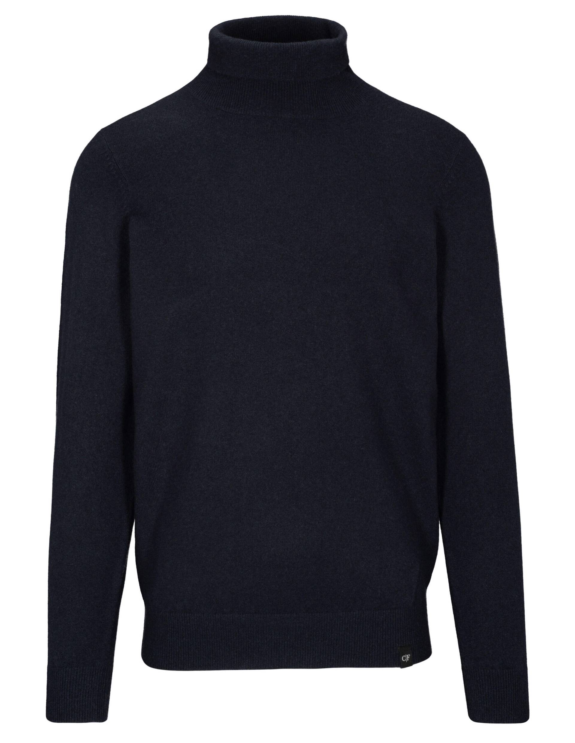 COMMANDER Finest Clothing - Rollkragen Pullover 1/1Arm,uni dark navy - Gr. - XXL von COMMANDER Finest Clothing