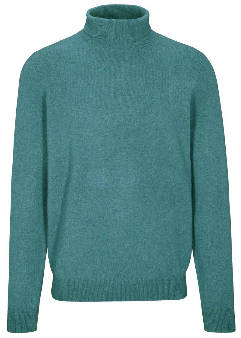 COMMANDER Finest Clothing - Rollkragen Pullover Basic,uni blue coral mel. - Gr. - XXL von COMMANDER Finest Clothing