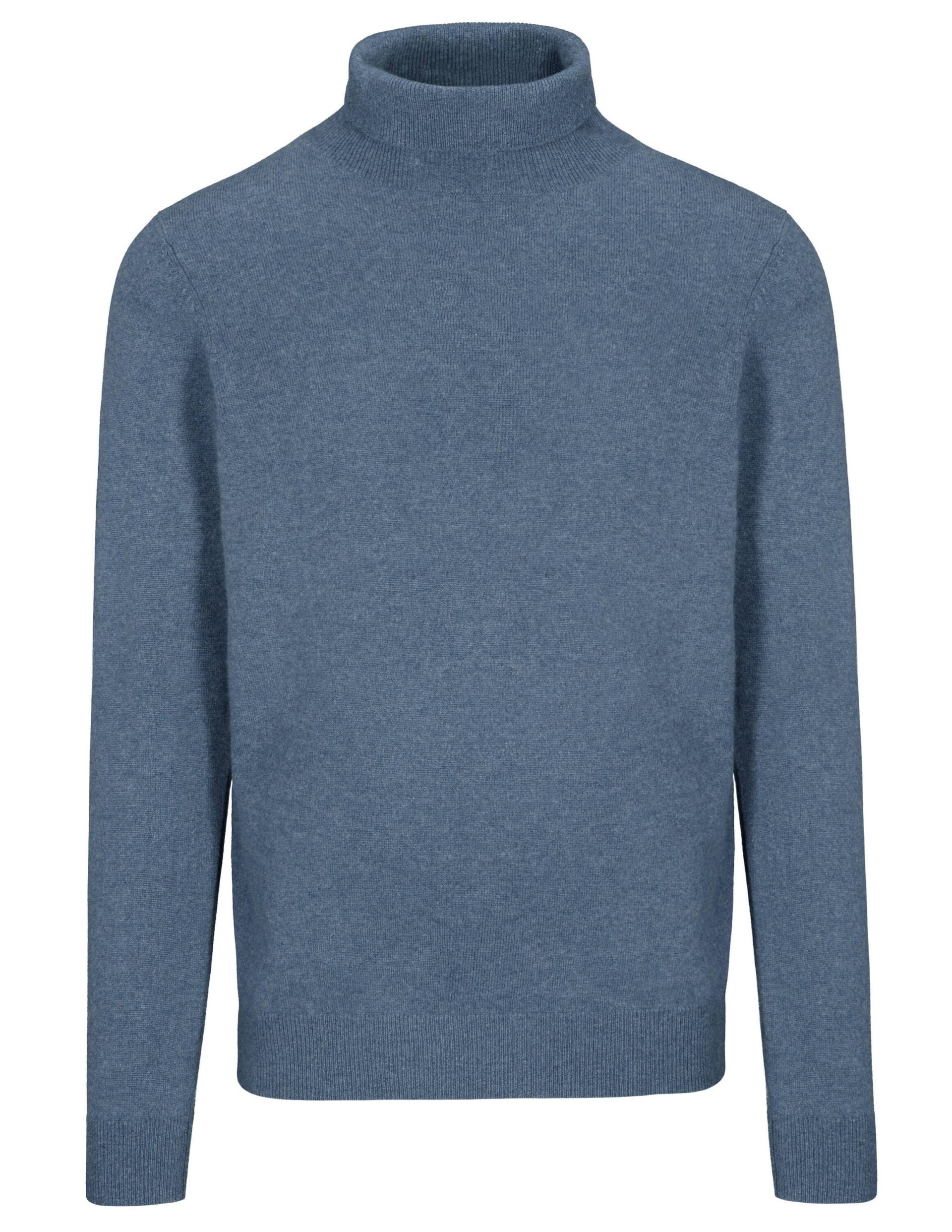 COMMANDER Finest Clothing - Rollkragen Pullover Basic,uni dark denim - Gr. - L von COMMANDER Finest Clothing