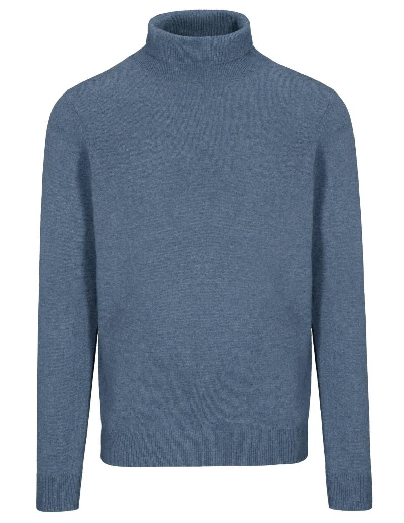 COMMANDER Finest Clothing - Rollkragen Pullover Basic,uni dark denim - Gr. - L von COMMANDER Finest Clothing