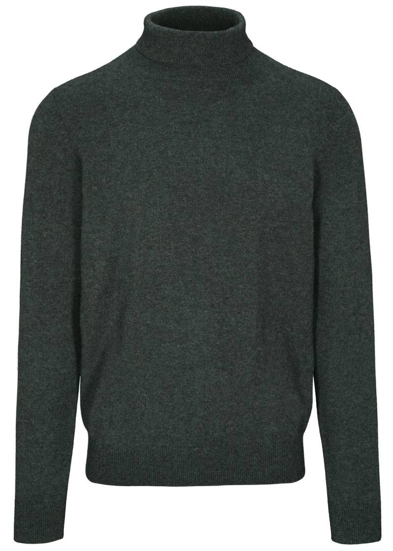 COMMANDER Finest Clothing - Rollkragen Pullover Basic,uni dark khaki mel. - Gr. - XXL von COMMANDER Finest Clothing