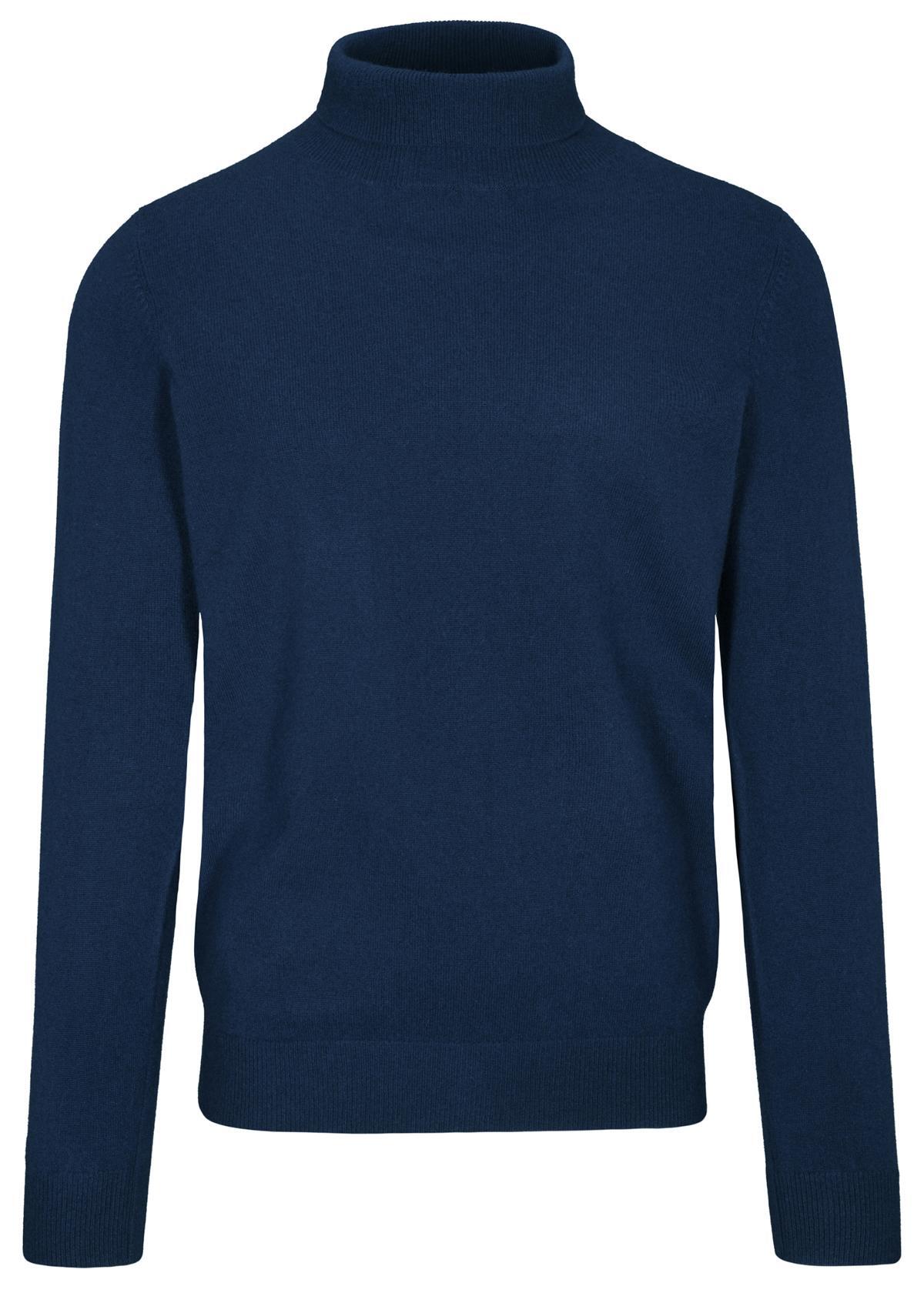 COMMANDER Finest Clothing - Rollkragen Pullover Basic,uni denim blue - Gr. - 3XL von COMMANDER Finest Clothing