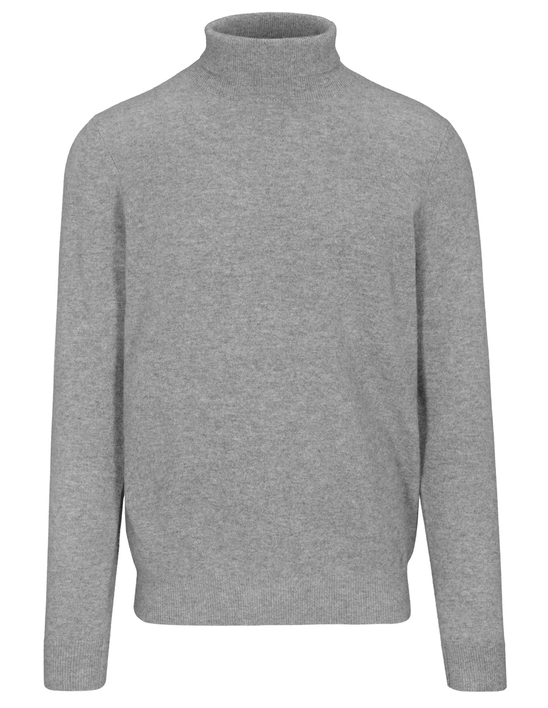 COMMANDER Finest Clothing - Rollkragen Pullover Basic,uni tech grey - Gr. - L von COMMANDER Finest Clothing