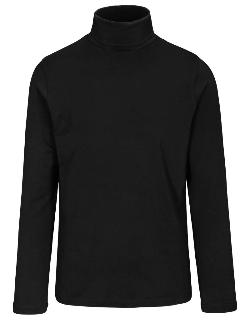 COMMANDER Finest Clothing - Rollkragen-Shirt, 1/1 Arm black - Gr. - XL von COMMANDER Finest Clothing