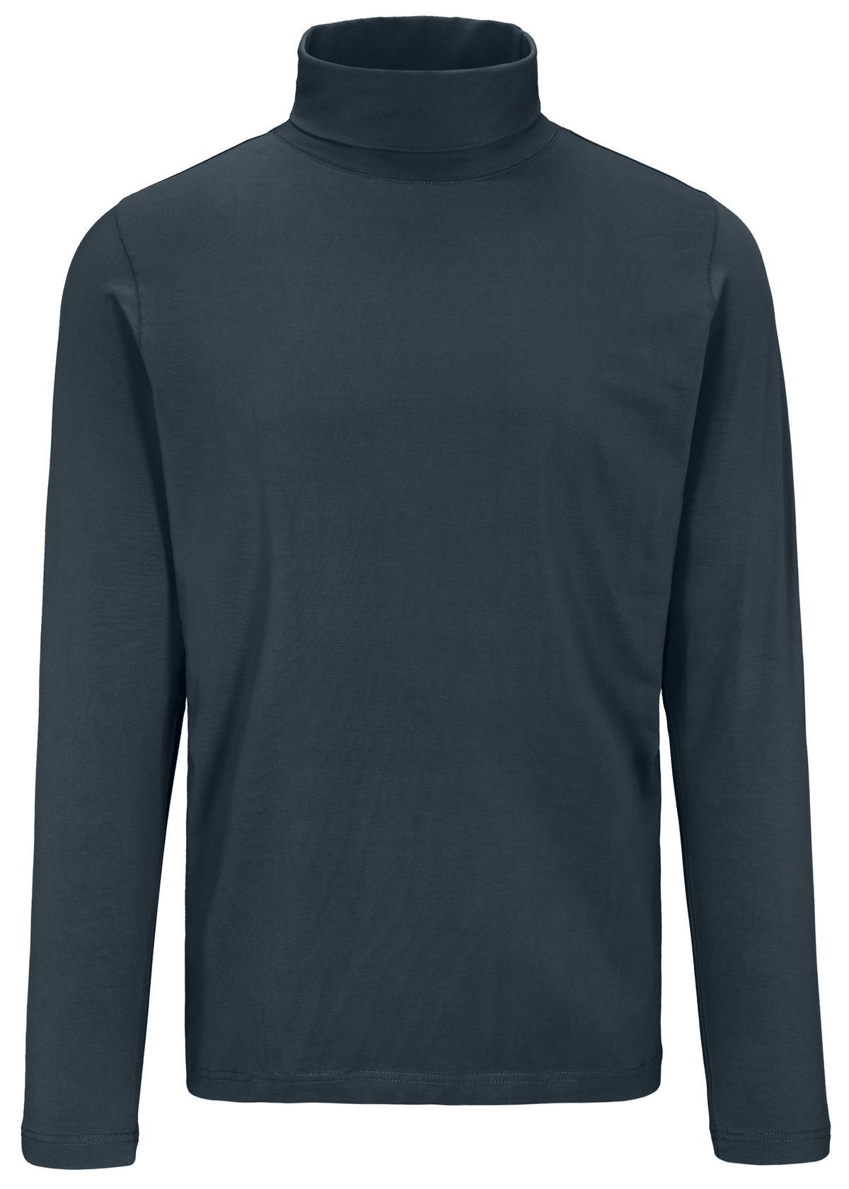 COMMANDER Finest Clothing - Rollkragen-Shirt, 1/1 Arm dark navy - Gr. - M von COMMANDER Finest Clothing