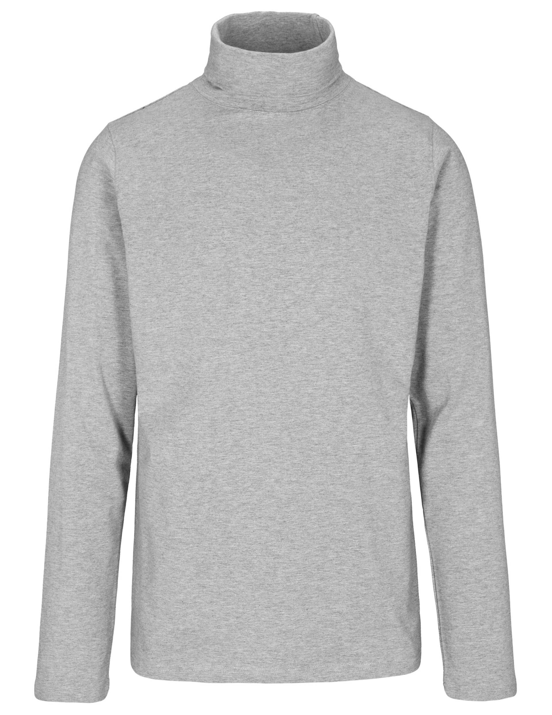 COMMANDER Finest Clothing - Rollkragen-Shirt, 1/1 Arm tech grey mel. - Gr. - XL von COMMANDER Finest Clothing