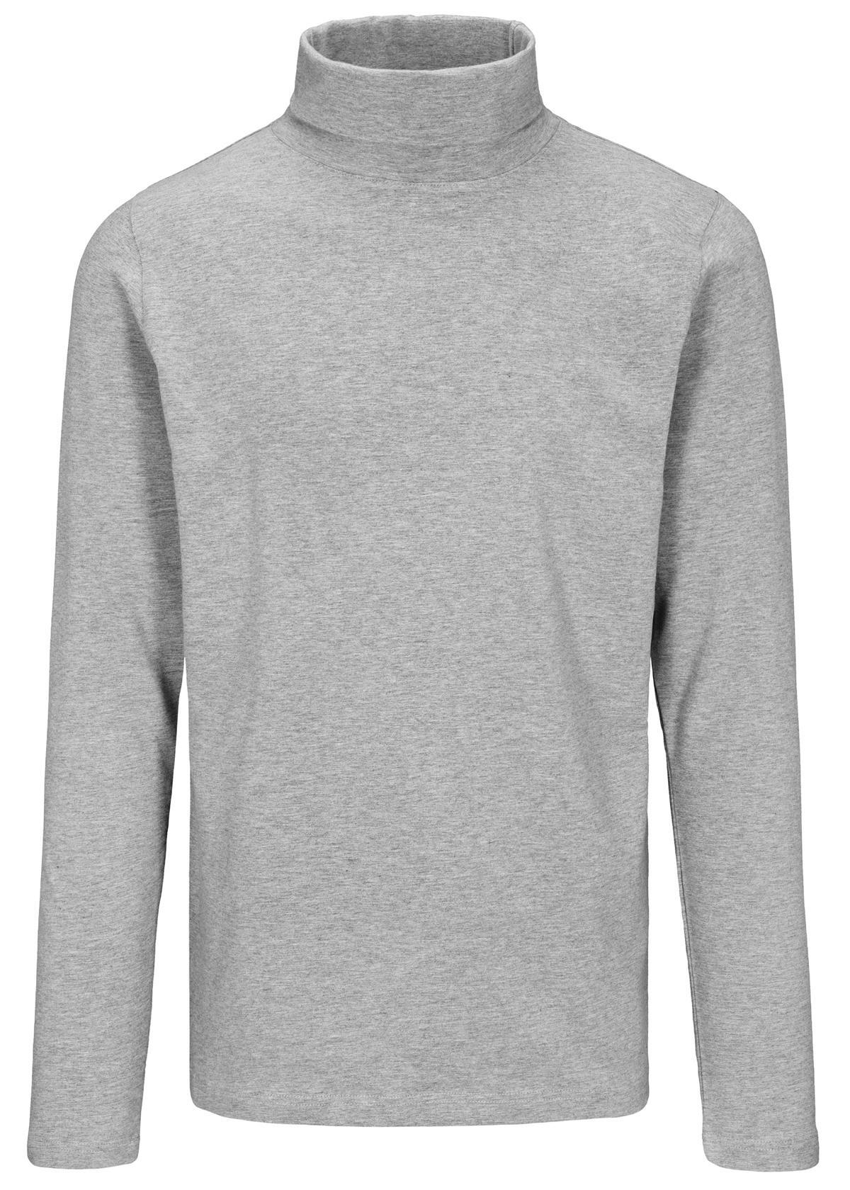 COMMANDER Finest Clothing - Rollkragen-Shirt, 1/1 Arm tech grey mel. - Gr. - XXL von COMMANDER Finest Clothing
