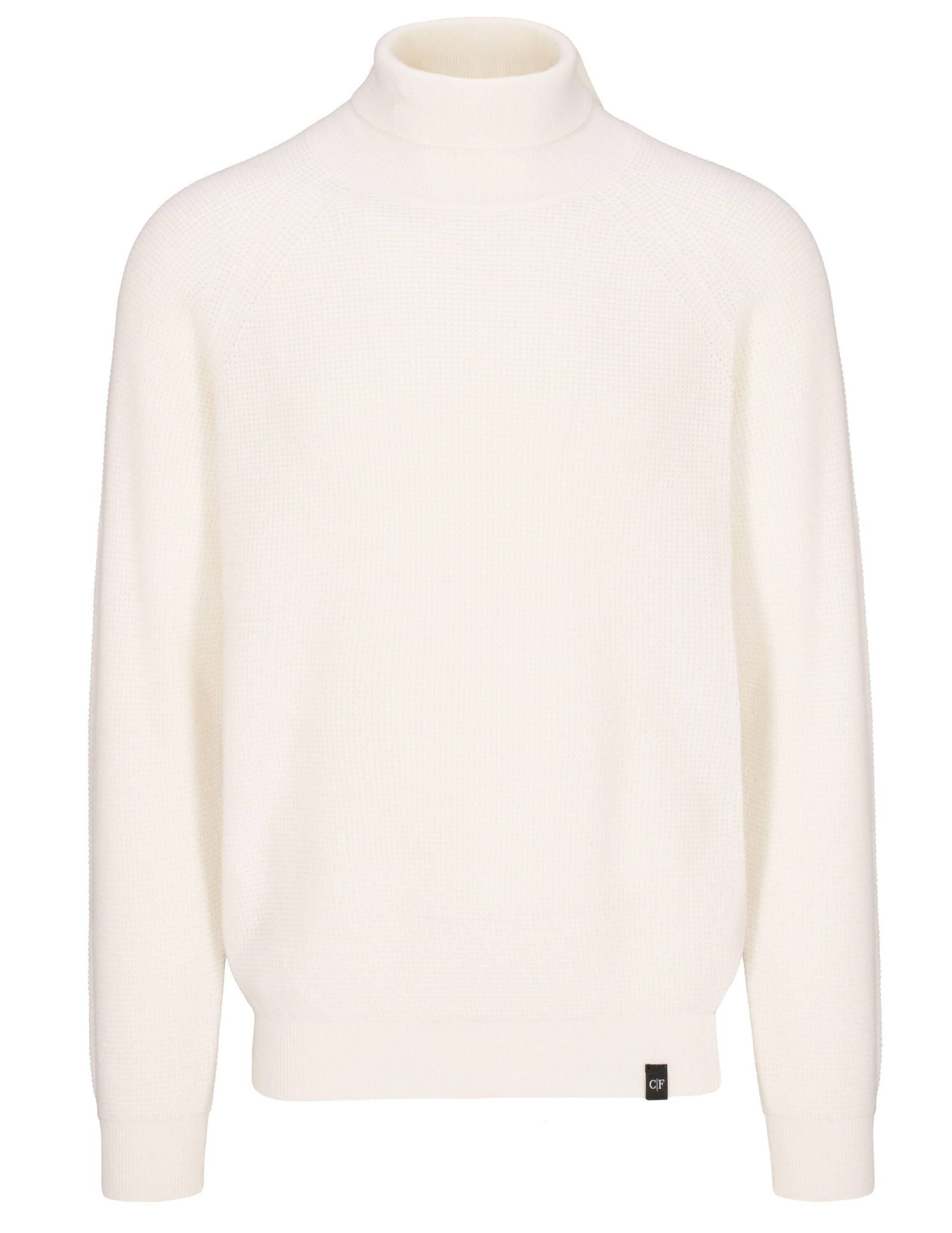 COMMANDER Finest Clothing - Rollkragenpullover Struktur offwhite - Gr. - XXL von COMMANDER Finest Clothing