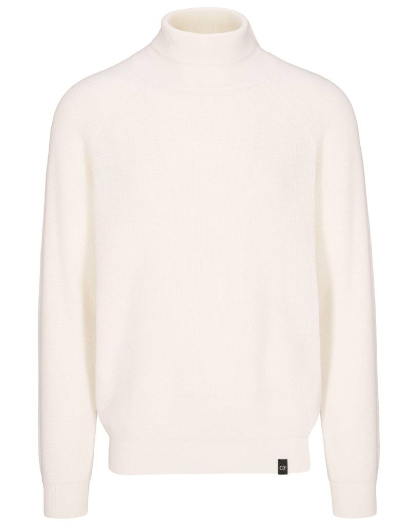 COMMANDER Finest Clothing - Rollkragenpullover Struktur offwhite - Gr. - XXL von COMMANDER Finest Clothing