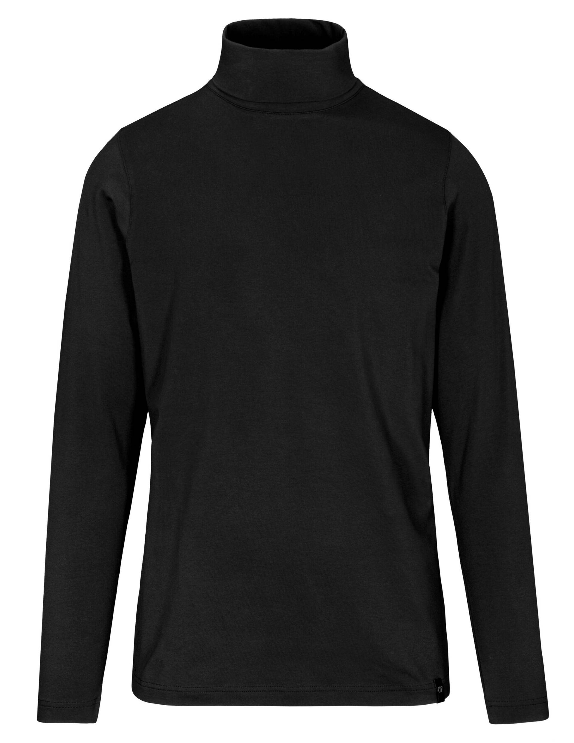 COMMANDER Finest Clothing - Rollkragenshirt 1/1 Arm, uni black - Gr. - XL von COMMANDER Finest Clothing