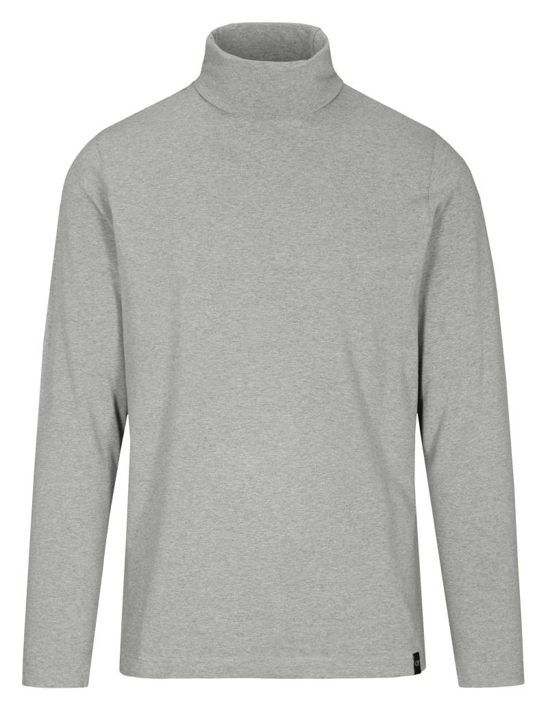 COMMANDER Finest Clothing - Rollkragenshirt 1/1 Arm, uni tech grey mel. - Gr. - XL von COMMANDER Finest Clothing