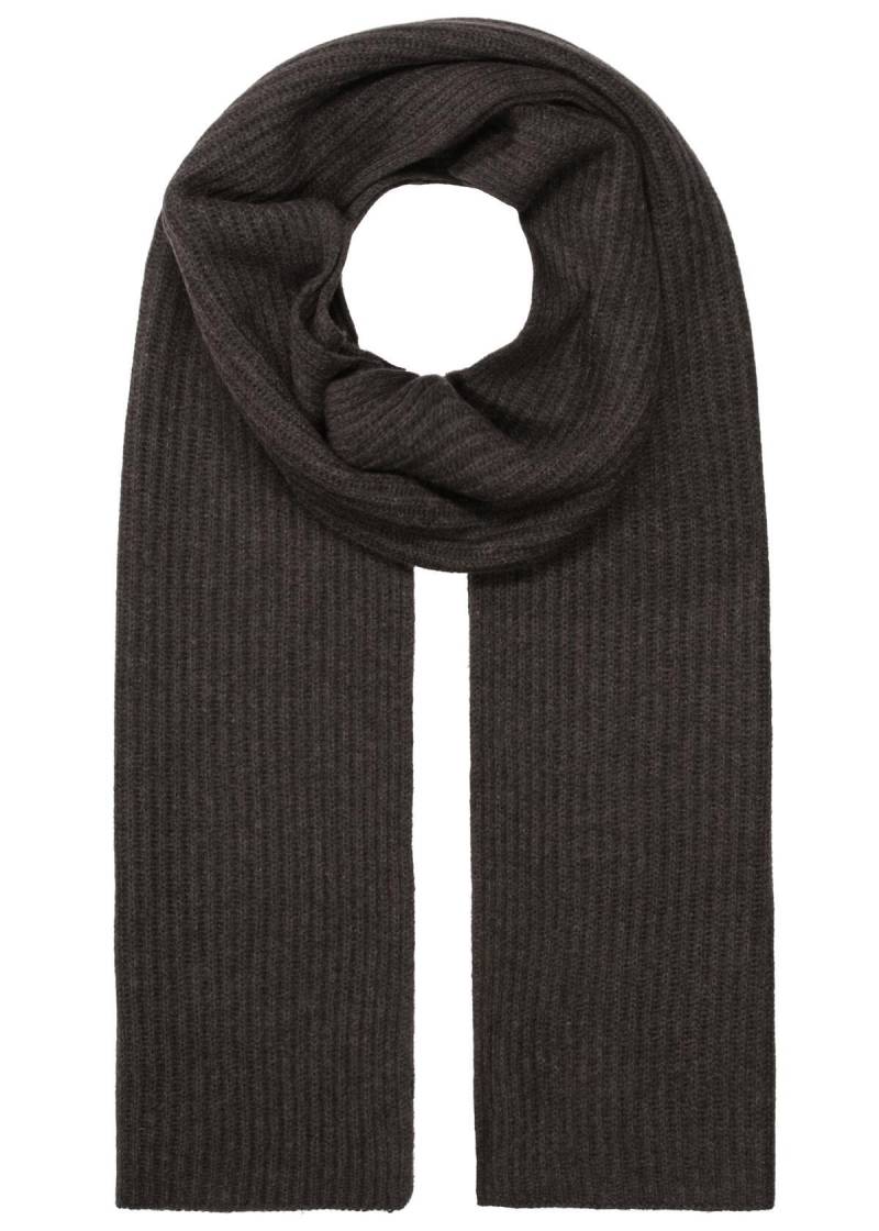 COMMANDER Finest Clothing - Schal, Ribstruktur chocolate mel. von COMMANDER Finest Clothing