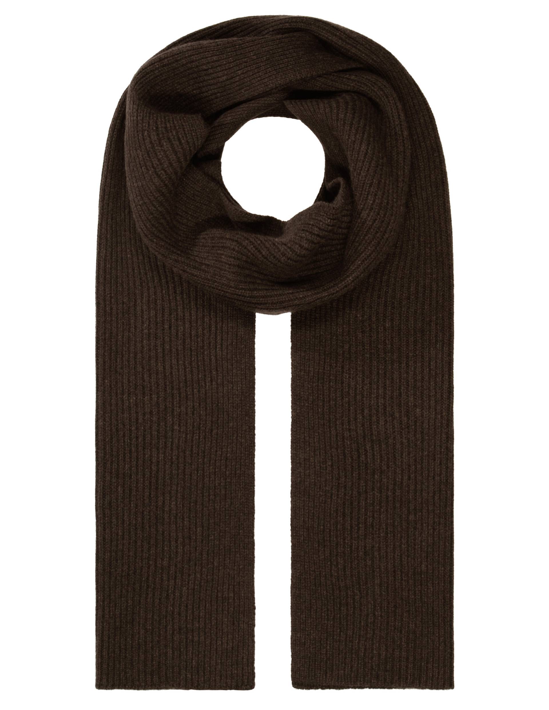 COMMANDER Finest Clothing - Schal, Ribstruktur chocolate von COMMANDER Finest Clothing