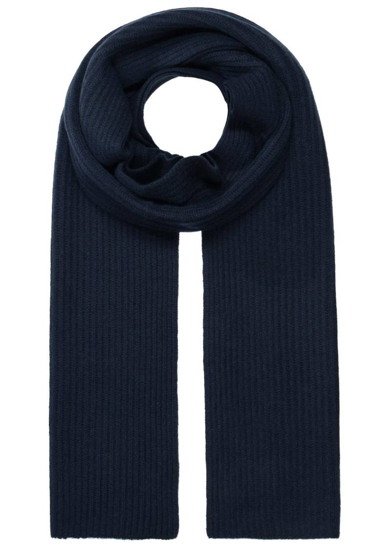 COMMANDER Finest Clothing - Schal, Ribstruktur dark navy von COMMANDER Finest Clothing