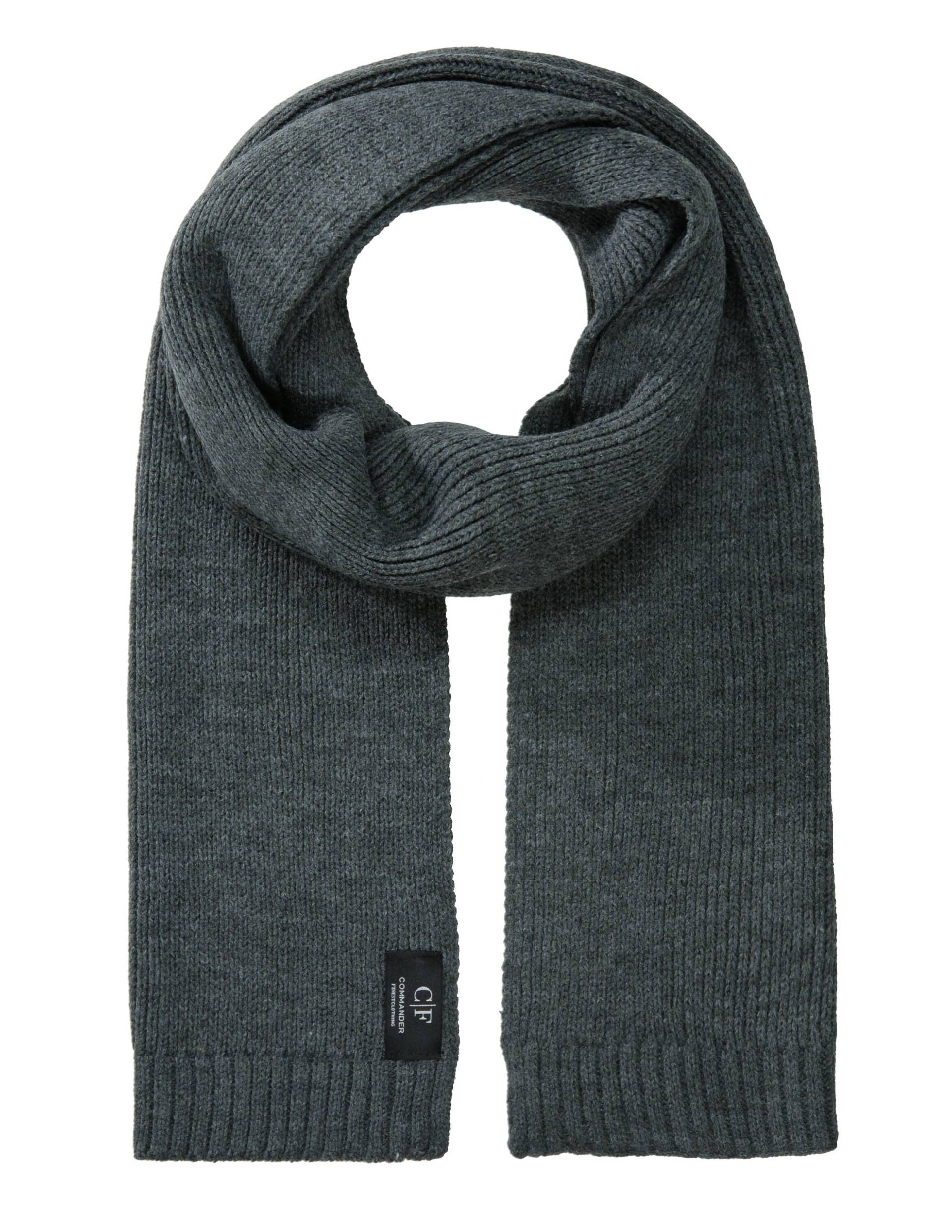 COMMANDER Finest Clothing - Schal 30/180 anthrazit mel. von COMMANDER Finest Clothing