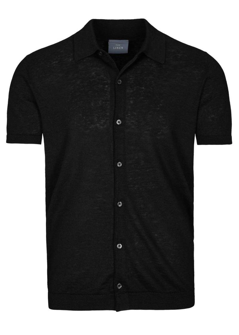 COMMANDER Finest Clothing - Strick Shirt, 1/2 Arm black - Gr. - XL von COMMANDER Finest Clothing