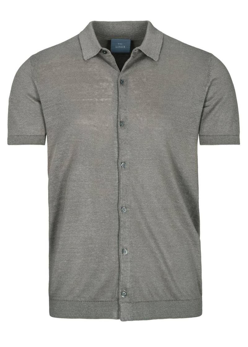COMMANDER Finest Clothing - Strick Shirt, 1/2 Arm taupe - Gr. - XXL von COMMANDER Finest Clothing