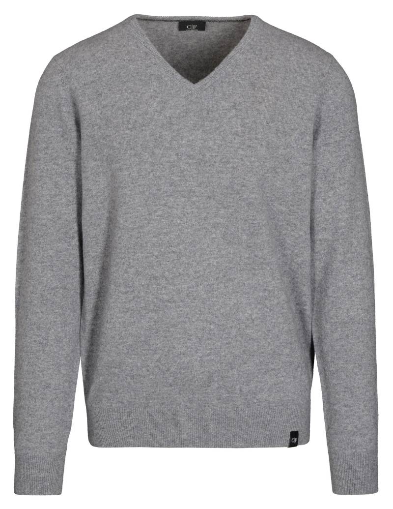 COMMANDER Finest Clothing - V-Pullover 1/1 Arm, uni tech grey mel. - Gr. - XXL von COMMANDER Finest Clothing