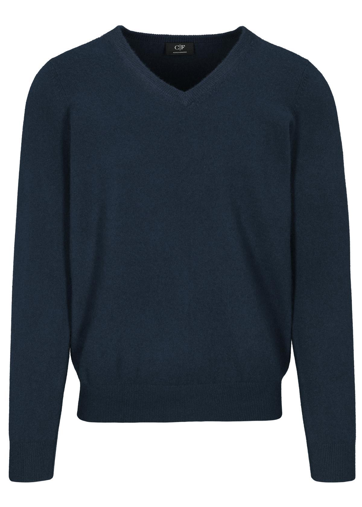 COMMANDER Finest Clothing - V-Pullover Basic, uni dark navy - Gr. - XL von COMMANDER Finest Clothing