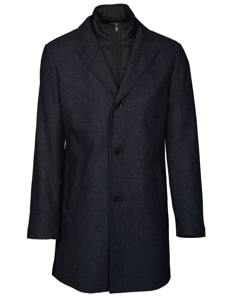 COMMANDER Finest Clothing - Wollmantel mit Inlet dark navy - Gr. - 26 von COMMANDER Finest Clothing