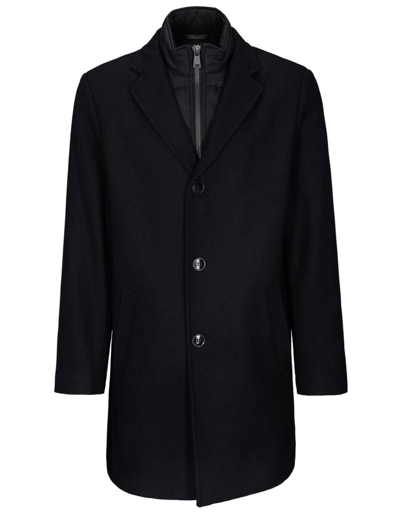 COMMANDER Finest Clothing - Wollmantel mit Inlet dark navy - Gr. - 54 von COMMANDER Finest Clothing