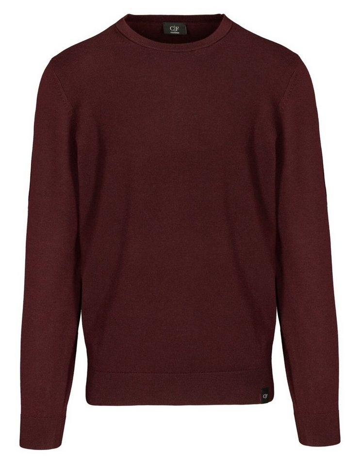 COMMANDER Strickpullover Roundneck Pullover, uni von COMMANDER