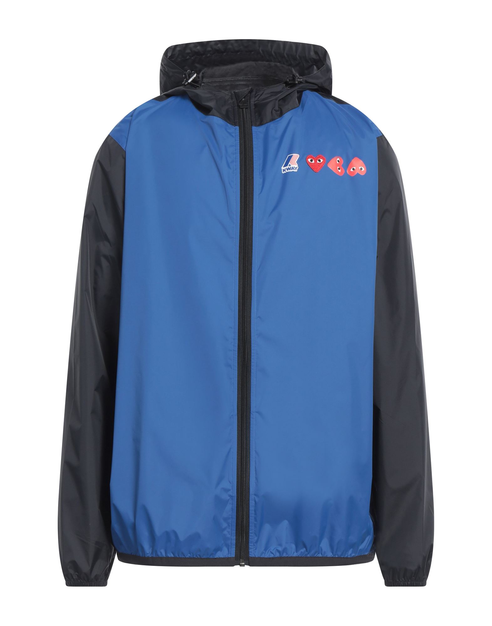 COMME des GARÇONS PLAY x K-WAY Jacke & Anorak Herren Blau von COMME des GARÇONS PLAY x K-WAY