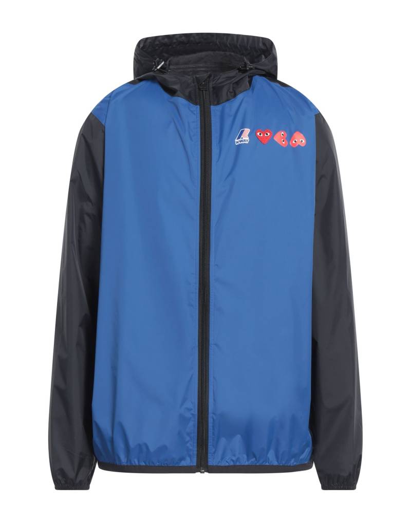 COMME des GARÇONS PLAY x K-WAY Jacke & Anorak Herren Blau COMME des GARÇONS PLAY x K-WAY Jacke & Anorak Herren Blau von COMME des GARÇONS PLAY x K-WAY