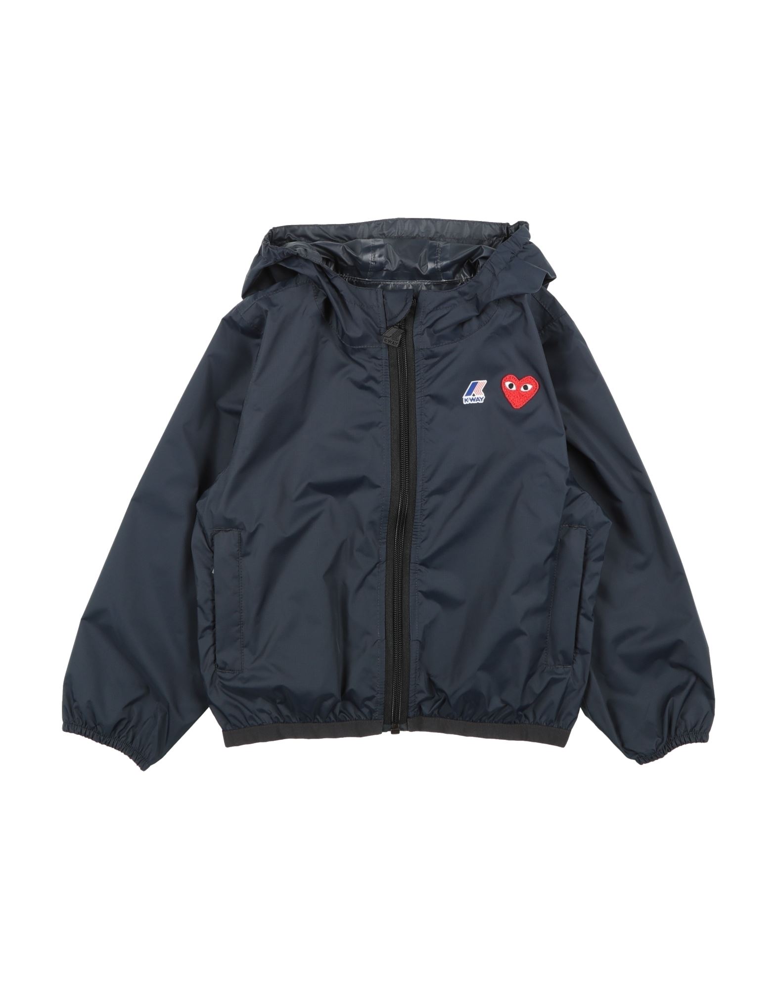COMME des GARÇONS PLAY x K-WAY Jacke & Anorak Kinder Nachtblau COMME des GARÇONS PLAY x K-WAY Jacke & Anorak Kinder Nachtblau von COMME des GARÇONS PLAY x K-WAY
