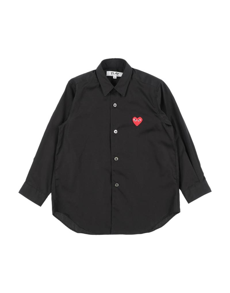 COMME des GARÇONS PLAY Hemd Kinder Schwarz von COMME des GARÇONS PLAY