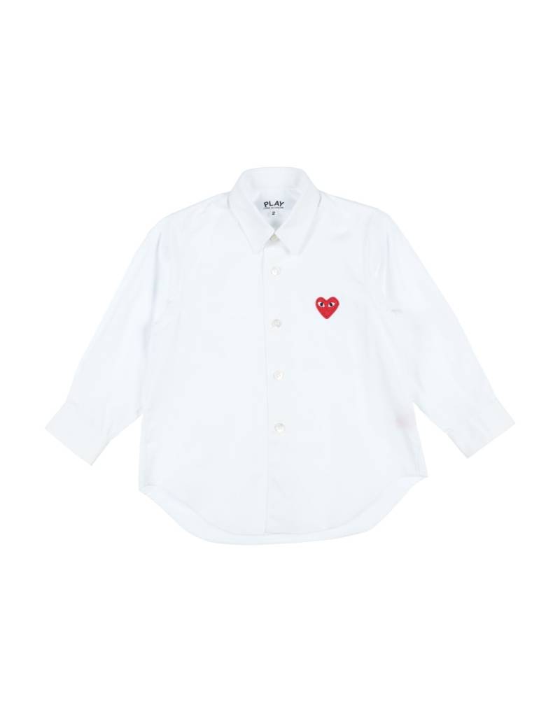 COMME des GARÇONS PLAY Hemd Kinder Weiß von COMME des GARÇONS PLAY