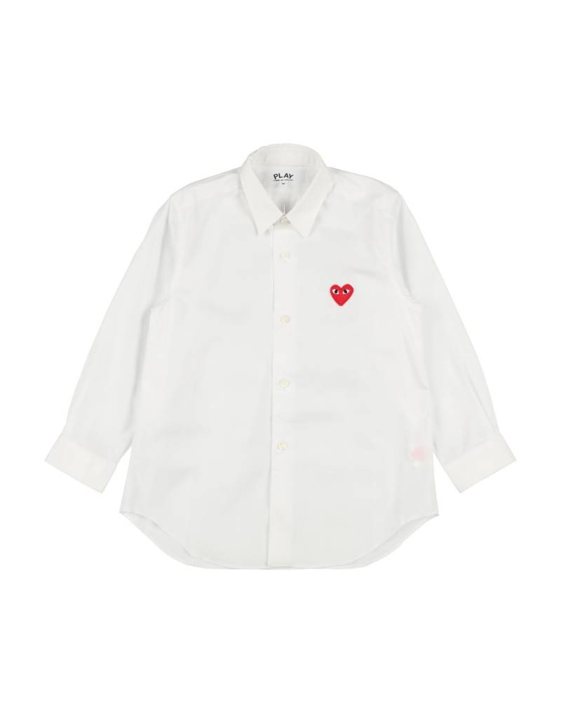 COMME des GARÇONS PLAY Hemd Kinder Weiß von COMME des GARÇONS PLAY