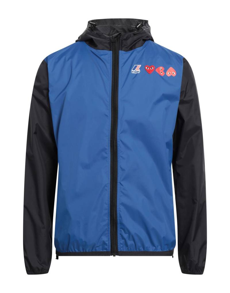 COMME des GARÇONS PLAY Jacke & Anorak Herren Blau von COMME des GARÇONS PLAY