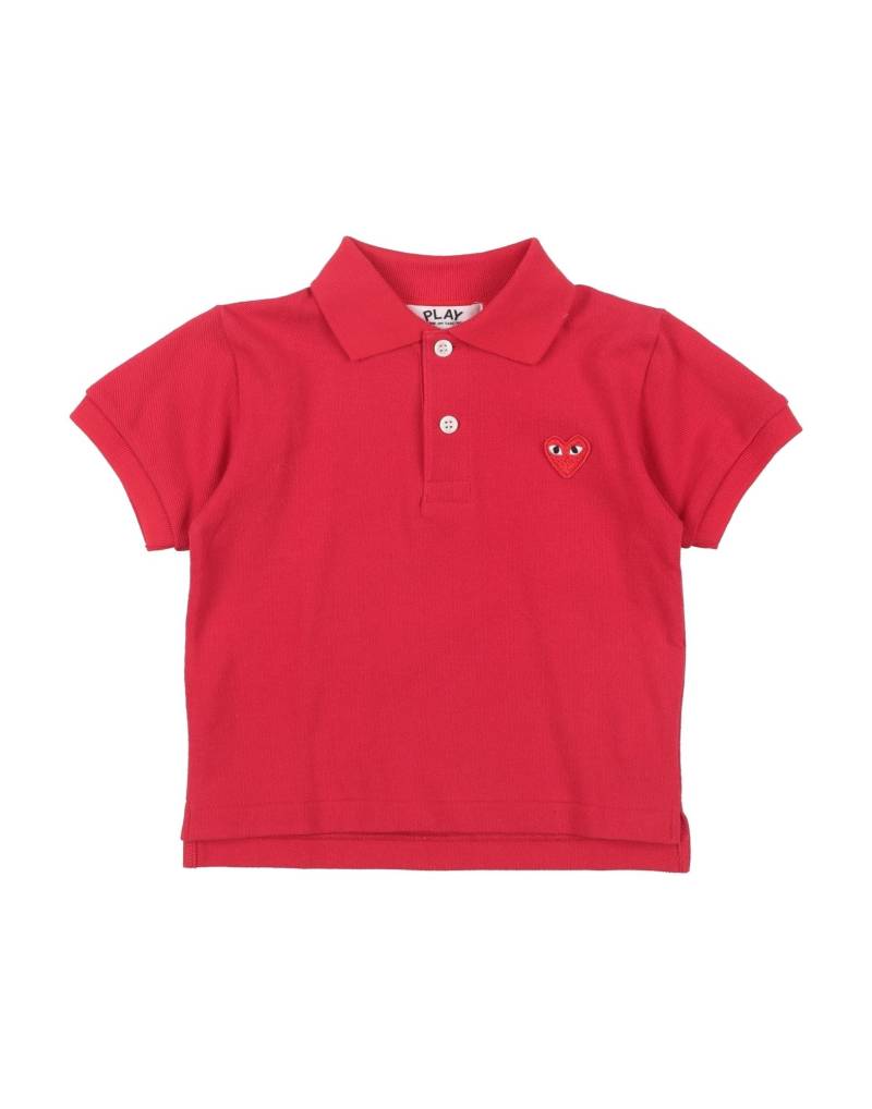 COMME des GARÇONS PLAY Poloshirt Kinder Rot von COMME des GARÇONS PLAY