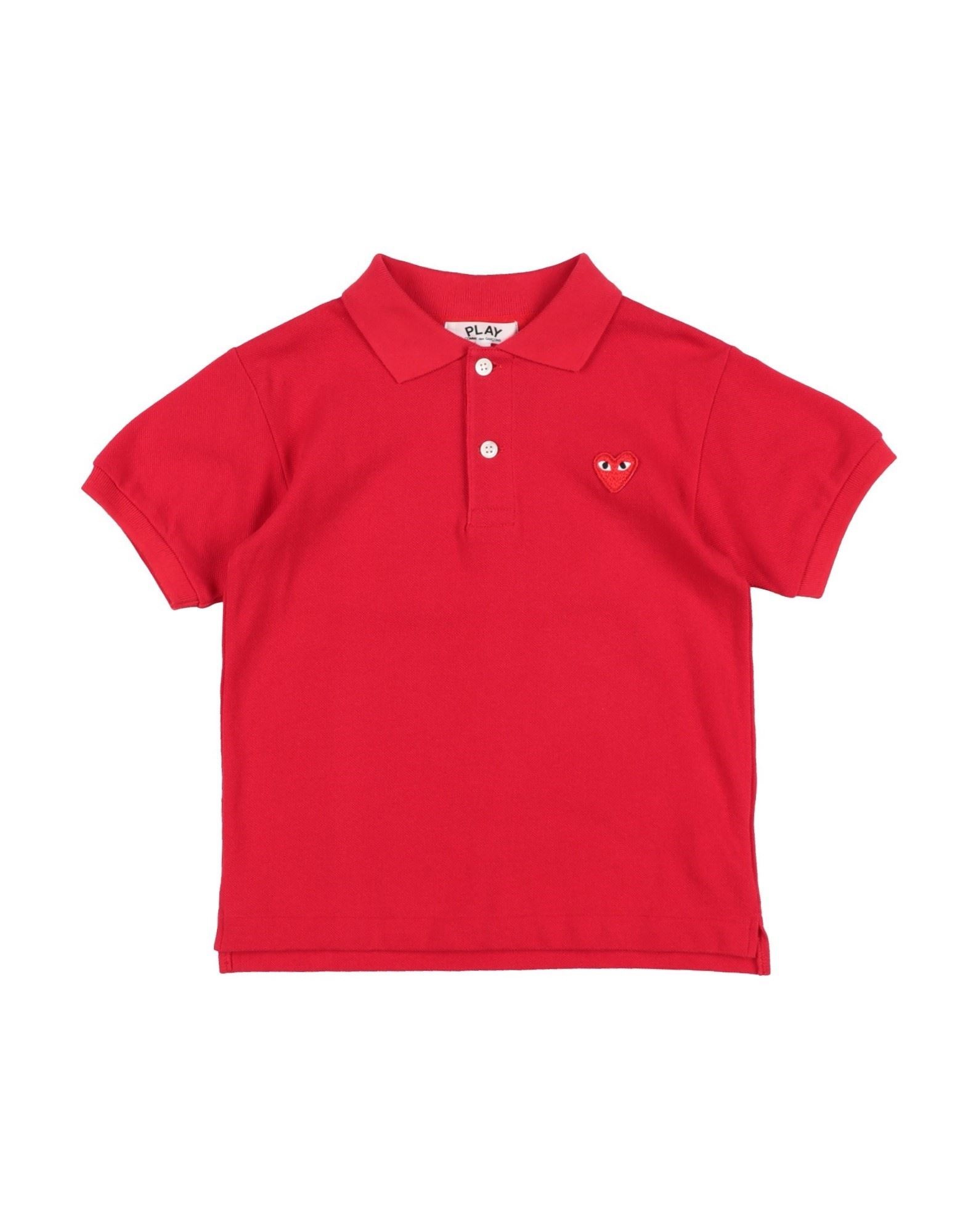 COMME des GARÇONS PLAY Poloshirt Kinder Rot von COMME des GARÇONS PLAY