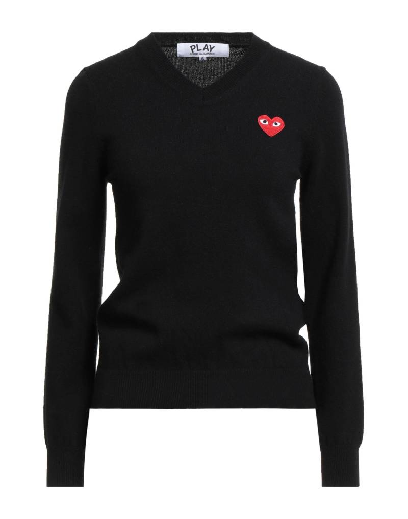 COMME des GARÇONS PLAY Pullover Damen Schwarz von COMME des GARÇONS PLAY
