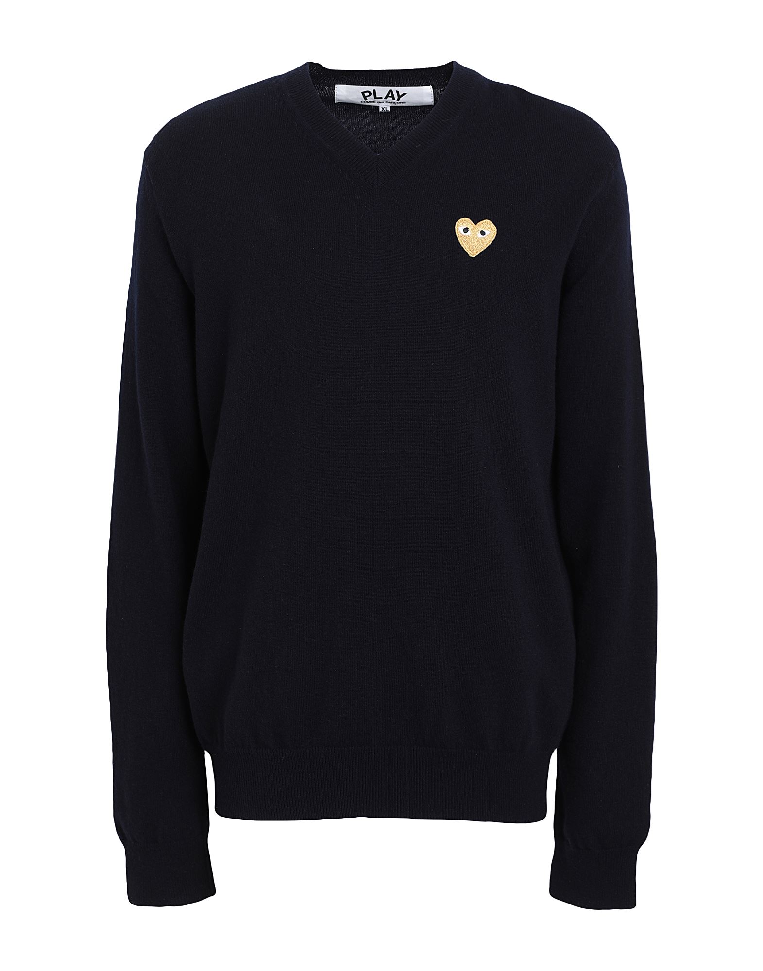 COMME des GARÇONS PLAY Pullover Herren Nachtblau COMME des GARÇONS PLAY Pullover Herren Nachtblau von COMME des GARÇONS PLAY
