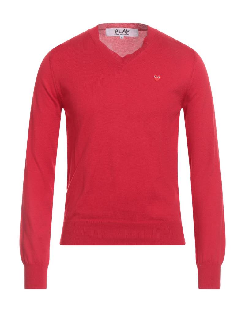 COMME des GARÇONS PLAY Pullover Herren Rot von COMME des GARÇONS PLAY