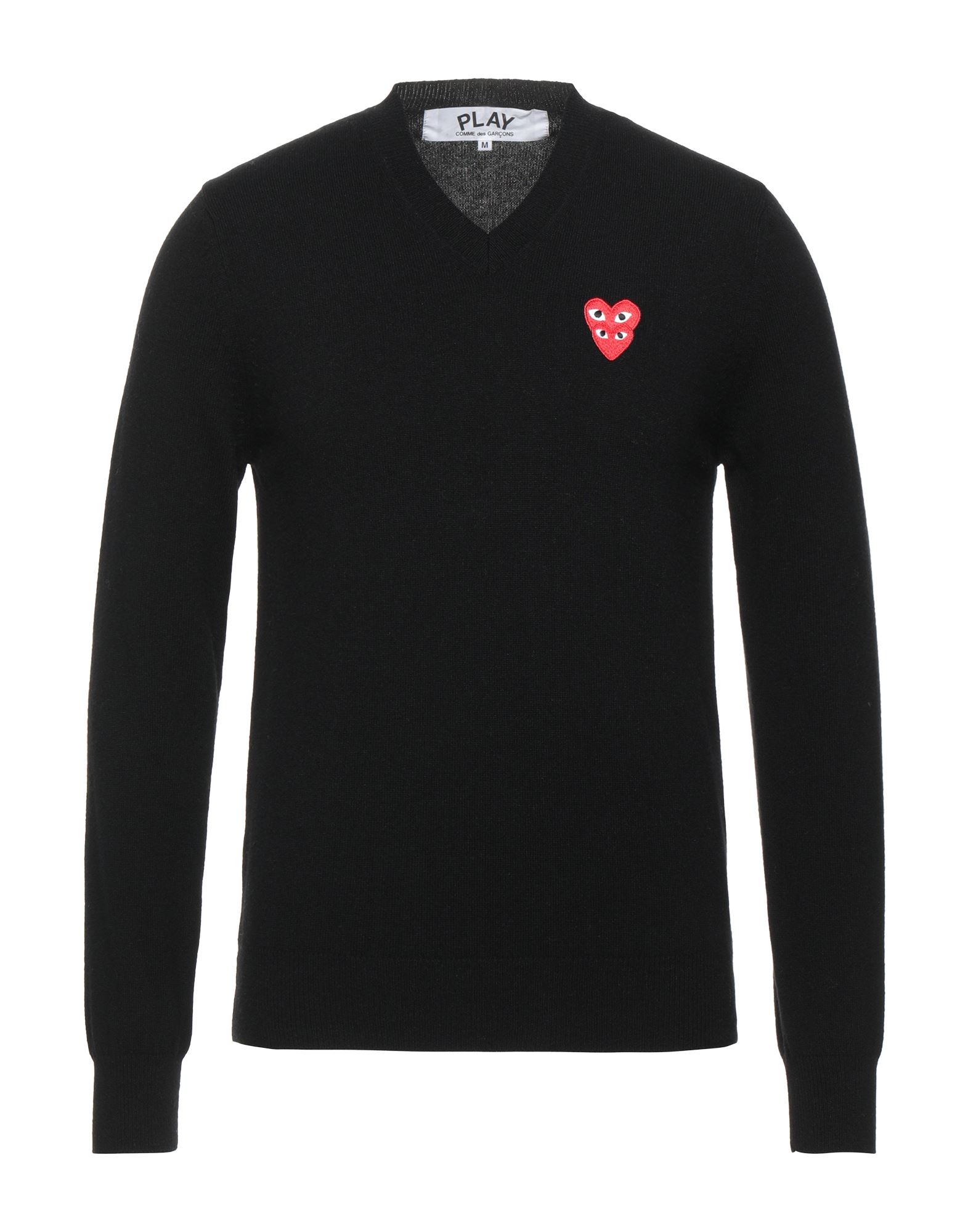 COMME des GARÇONS PLAY Pullover Herren Schwarz von COMME des GARÇONS PLAY