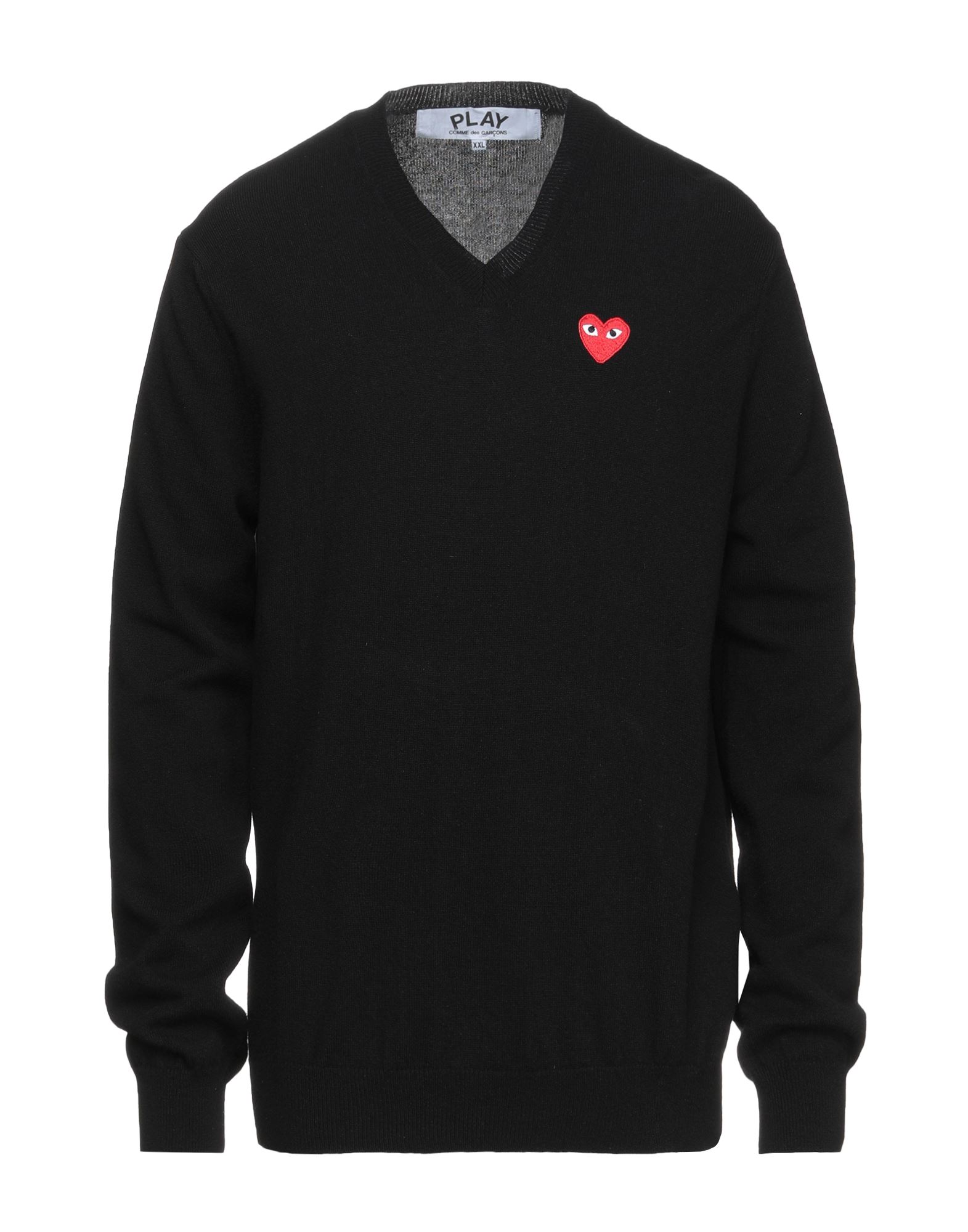 COMME des GARÇONS PLAY Pullover Herren Schwarz von COMME des GARÇONS PLAY