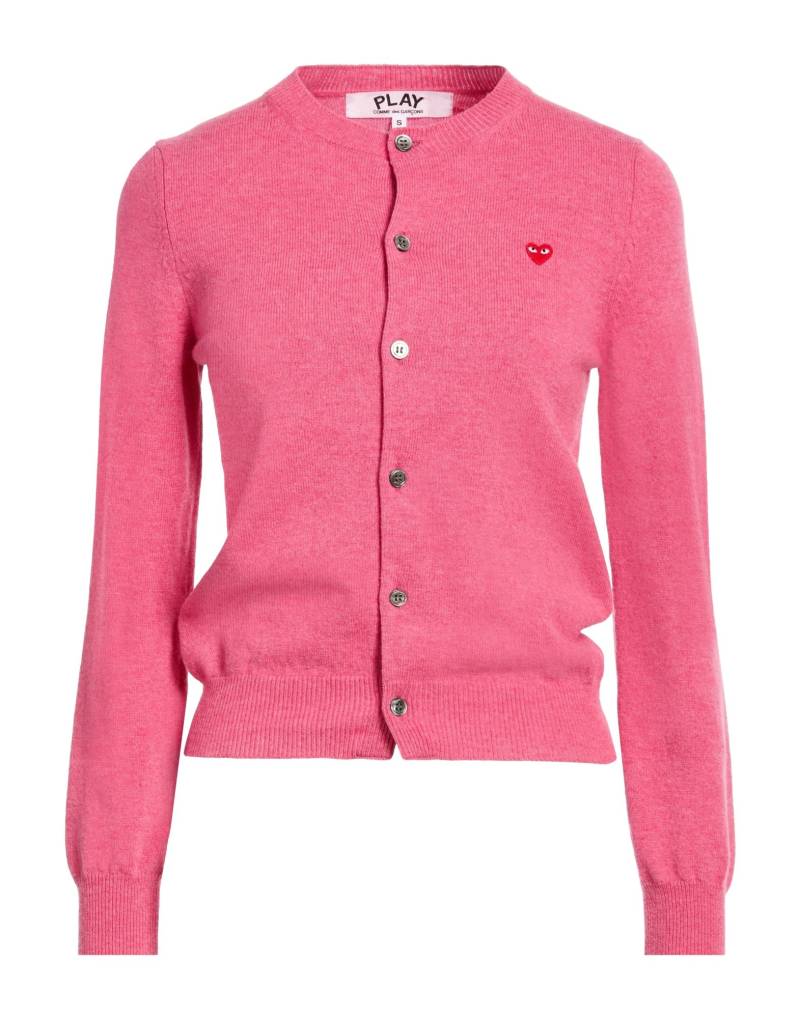 COMME des GARÇONS PLAY Strickjacke Damen Magenta von COMME des GARÇONS PLAY