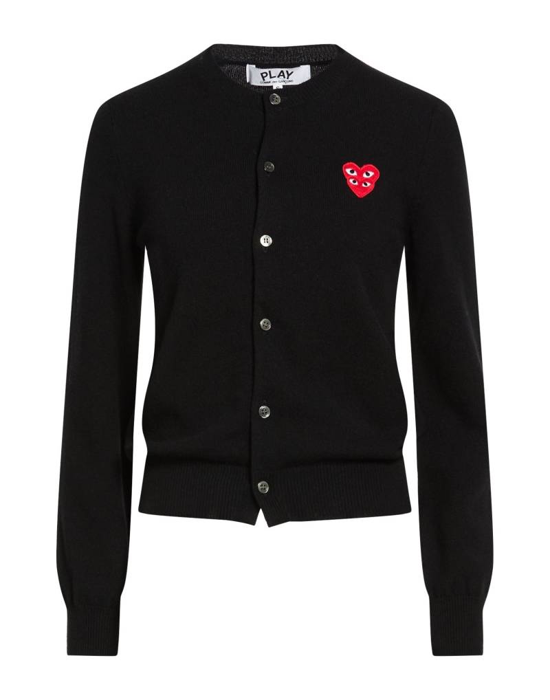 COMME des GARÇONS PLAY Strickjacke Damen Schwarz von COMME des GARÇONS PLAY